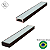 Perfil Alumínio Sobrepor P/ Fita Led 17X7 Barra De 1 Metro - Imagem 3
