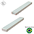 Perfil Alumínio Sobrepor P/ Fita Led 17X7 Barra De 1 Metro - Imagem 4