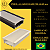 Perfil Alumínio Embutir P/ Fita Led 65X20 Barra De 1 Metro - Imagem 5