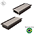 Perfil Alumínio Embutir p/ fita LED 65x20 barra de 2 metros - Imagem 4