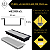Perfil Alumínio Embutir p/ fita LED 39x12 barra de 2 metros - Imagem 6