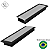 Perfil Alumínio Embutir p/ fita LED 39x12 barra de 2 metros - Imagem 3