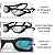 Óculos de Natacao Espelhado Leader Speed Pro Mirror - Imagem 9