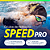 Kit Natação Leader Óculos Speed Pró Verde+touca Lisa branca - Imagem 4