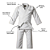 Kimono Infantil Haganah Jiu Jitsu E Judô Reforçado + Faixa - Imagem 3