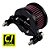 Filtro Ar Hd Sportster Xl 883 1200 04 Até 2013 Lavavel Preto - Imagem 5