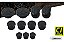 Kit Tampas Chassi Bmw R 1200 Gs R 1250 Gs S/logo (11 Peças) - Imagem 3