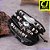 Pulseiras Ajustável Olho Asa Estrelas Pop Rock Motociclista - Imagem 4