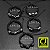 Pulseira Ajustável Joker Poker Pop Rock Motociclista - Imagem 5