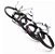 Pulseira Ajustável Guitarra Pop Rock Motociclista - Imagem 3