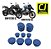 Kit Tampas Quadro Bmw R1200gs R1250gs S/logo Gs (9 Peças) - Imagem 3