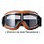 Óculos Motociclista Aviador Retro Vintage Capacete Custom Hd - Imagem 3