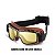 Óculos Motociclista Aviador Retro Vintage Capacete Custom Hd - Imagem 2