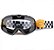 Óculos Flat Track Motocross Trilha Vintage Motociclista - Imagem 2