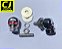 Par Parafuso De Caveira Skull Placa Moto Carro - Imagem 4