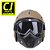 Máscara Oculos Motociclista Motocross Moto Capacete Bike - Imagem 7