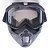 Máscara Oculos Motociclista Motocross Moto Capacete Bike - Imagem 3