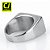 Anel Motociclista MC Rock Hip Hop Funk ( Aço inox 316l ) - Imagem 3