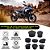 Kit Tampas Chassi Quadro BMW GS R 1300 Adventure GS1300 8 un - Imagem 3