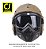 Máscara Facial Óculos Bike Motocross Capacete Motociclista - Imagem 4