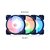 Kit 3 Cooler Fan K-Mex ARGB Rainbow Super Storm AK-AAE1 - Imagem 3