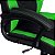 Cadeira Gamer PCYES Mad Racer V6 Turbo, 120 Kg, Preto/Verde - Imagem 4