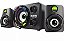 Caixa de Som Subwoofer K-Mex SS-9800, LED, Stereo, Preto - Imagem 1