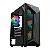 Gabinete Hayom GB1713, Mid-Tower, LED RGB, Lateral Vidro Temperado, Fans 4x120mm, Preto - Imagem 2