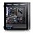 Gabinete Thermaltake H570 TG, Mid-Tower, Lateral Vidro Temperado, Fans ARGB 3x120mm, Preto, CA-1T9-00M1WN-01 - Imagem 4