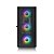 Gabinete Thermaltake H570 TG, Mid-Tower, Lateral Vidro Temperado, Fans ARGB 3x120mm, Preto, CA-1T9-00M1WN-01 - Imagem 3
