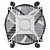 Air Cooler Thermaltake Gravity A2, 92mm, AM4, 3500RPM, 95W - Imagem 4