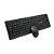 Kit Teclado e Mouse C3Tech K-W70BK, Wireless, USB, ABNT2, Preto - Imagem 2