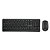 Kit Teclado e Mouse C3Tech K-W70BK, Wireless, USB, ABNT2, Preto - Imagem 1