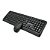 Kit Teclado e Mouse C3Tech K-W70BK, Wireless, USB, ABNT2, Preto - Imagem 4