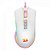 Mouse Redragon Cobra Lollipop, RGB, USB, 12400 DPI, 7 Botões Programáveis, Branco e Rosa, M711WP - Imagem 1