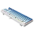 Teclado Mecânico Redragon Daksa Gradient Blue, RGB, 70%, ABNT2, Branco e Azul, K576GB-RGB (PT-Brown) - Imagem 7