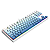 Teclado Mecânico Redragon Daksa Gradient Blue, RGB, 70%, ABNT2, Branco e Azul, K576GB-RGB (PT-Brown) - Imagem 5