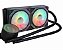 Water Cooler K-Mex WAC7, ARGB Rainbow, 240mm, Preto - Imagem 6