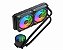 Water Cooler K-Mex WAC7, ARGB Rainbow, 240mm, Preto - Imagem 3