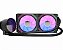 Water Cooler K-Mex WAC7, ARGB Rainbow, 240mm, Preto - Imagem 5