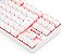 Teclado Mecânico Redragon Kumara Lunar White Single Color, LED Vermelho, ABNT2, Switch Brown, Branco, K552W-2 (PT-BROWN) - Imagem 5