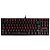 Teclado Mecânico Redragon Kumara Single Color, LED Vermelho, ABNT2, Switch Brown, Preto, K552-2 (PT-BROWN) - Imagem 1