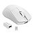 Mouse Redragon King Pro 1K Lunar White, USB, Wireless, Bluetooth, 7 Botões Programáveis, 26000 DPI, Branco, M916W-PRO-1K - Imagem 2