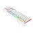 Teclado Mecânico Redragon Horus Lunar White, RGB, Switch Brown, ABNT2, Branco, K619W-RGB (PT-BROWN) - Imagem 6