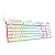 Teclado Mecânico Redragon Horus Lunar White, RGB, Switch Brown, ABNT2, Branco, K619W-RGB (PT-BROWN) - Imagem 2