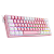 Teclado Mecânico Redragon Fizz Sakura Bubblegum, RGB, 60%, ABNT2, Switch Azul, Rosa e Branco, K617-RGB-PW (PT-BLUE) - Imagem 4