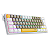 Teclado Mecânico Redragon Fizz Sunshine, RGB, 60%, ABNT2, Switch Marrom, Amarelo+Cinza+Branco, K617RGB-YL-GY-WT - Imagem 5