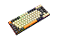Teclado Mecânico Redragon Phantom Pro RGB, 3 Conexões, 75%, ABNT2, Switch Marrom, Cinza e Creme, K629CGO-PRO-M(PT-BROWN) - Imagem 6
