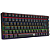 Teclado Mecânico Redragon Phantom, Rainbown, USB, 75%, ABNT2, Switch Marrom, Preto, K629-KB (PT-BROWN) - Imagem 5