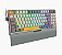 Teclado Mecânico Redragon Olaf, RGB, 78%, ABNT2, Apoio Pulso, Switch Dust-Proof Marrom, Cinza, K648GG-RGB (PT-BROWN) - Imagem 4